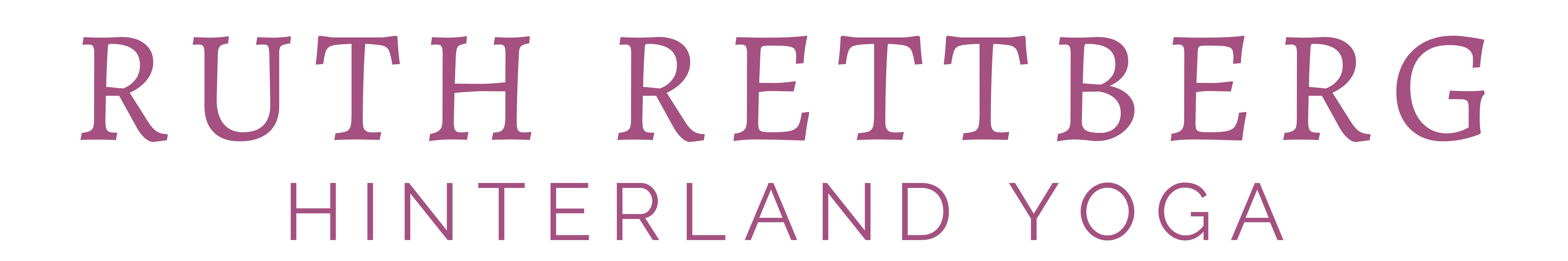 Hinterland Yoga - Ruth Rettberg